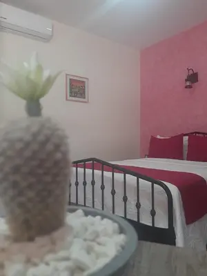 Cama o camas de una habitación en Casa de las flores Hotel Boutique