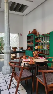 Zona de estar de Casa Naila Hotel Boutique