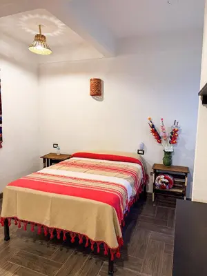 Cama o camas de una habitación en Hotel Yubazuu