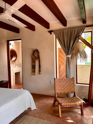 Cama o camas de una habitación en Casa Coconut