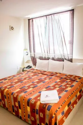Cama o camas de una habitación en Hotel Puerto Real - Coatzacoalcos
