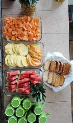 Comida en o cerca de este hostal o pensión
