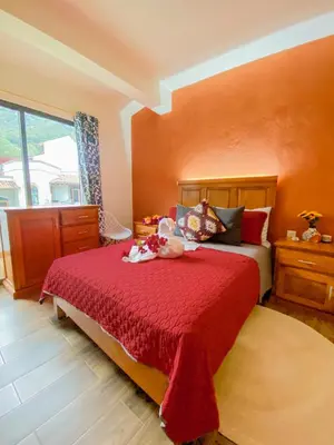 Cama o camas de una habitación en Departamento Santa Fe (totalmente nuevo)