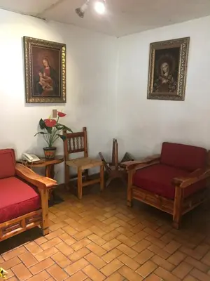 Zona de estar de Hotel Colonial Rivera