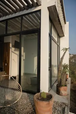 Un balcón o terraza de Casa Diego Unique Ecological / Minimalist House & Inside Pool