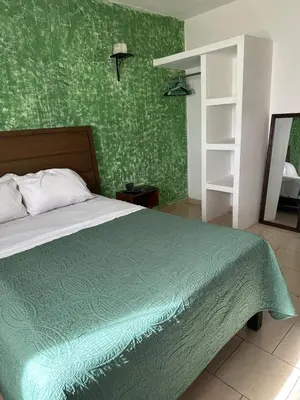 Cama o camas de una habitación en Casa San Andrés