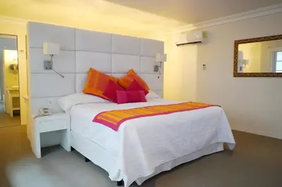 Cama o camas de una habitación en Casa Hidalgo Hotel Boutique