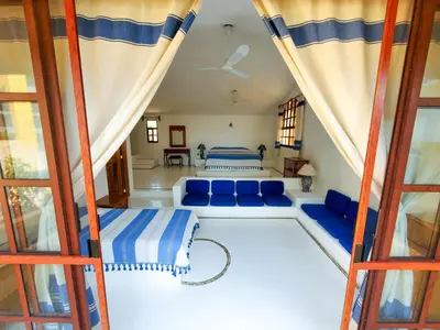 Cama o camas de una habitación en Villa Casalet