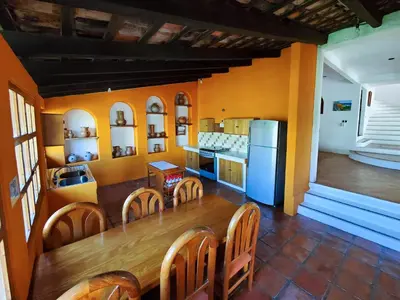 Una cocina o zona de cocina en Villa Casalet