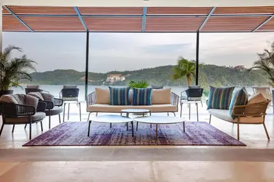 Paisaje cerca de este hotel