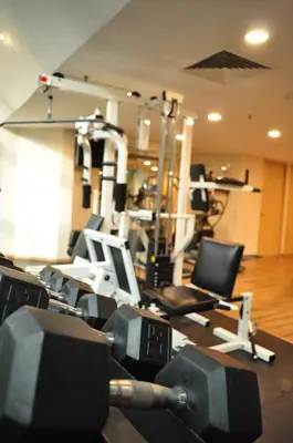 Gimnasio o instalaciones de fitness de Radisson Paraiso Hotel Mexico City