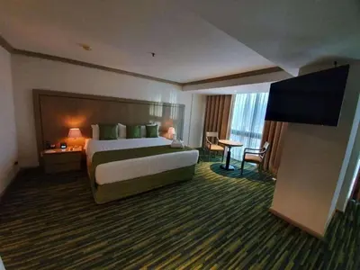 Cama o camas de una habitación en Radisson Paraiso Hotel Mexico City