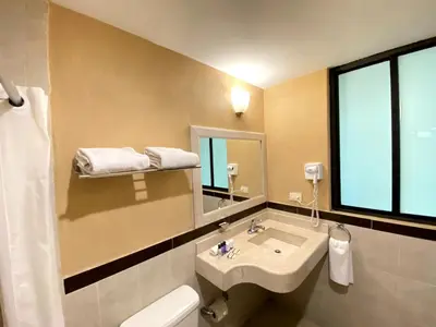 Un baño de Hotel Escala Puebla Centro