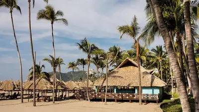 Paisaje cerca de este resort