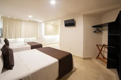Cama o camas de una habitación en Mayev Express