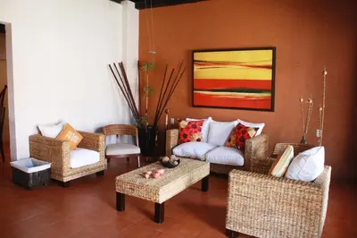 Zona de estar de Hotel Doña Juana