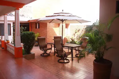 Zona de estar de Hotel Doña Juana