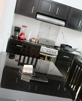 Una cocina o zona de cocina en CASA LIZ & FER