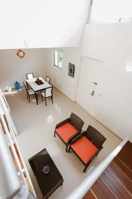 Zona de estar de LOFT PANORÁMICO CON VISTA AL MAR Y TERRAZA - Punta Gaviota