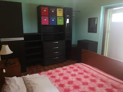 Cama o camas de una habitación en Depa 2 recamaras Coyoacán