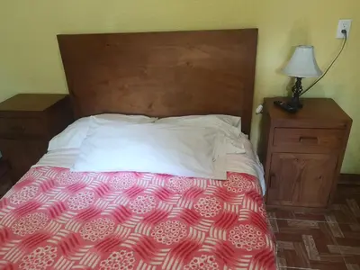 Cama o camas de una habitación en Depa 2 recamaras Coyoacán