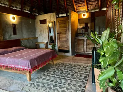 Cama o camas de una habitación en Casa Monika
