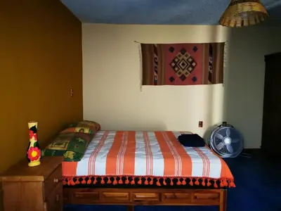 Cama o camas de una habitación en Casa Donaji Guest House