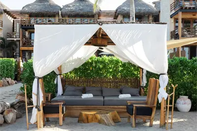 Un patio o zona al aire libre en Casa Joseph Zicatela - Adults Only