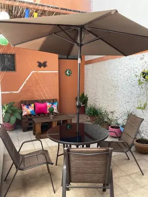 Zona de estar de Cálida habitación a 10 min de Santo Domingo