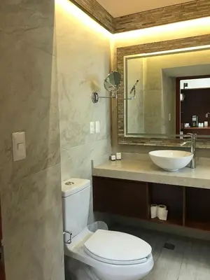Un baño de Casa de la Asunción