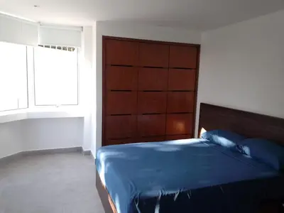 Cama o camas de una habitación en La Villa de Almudena