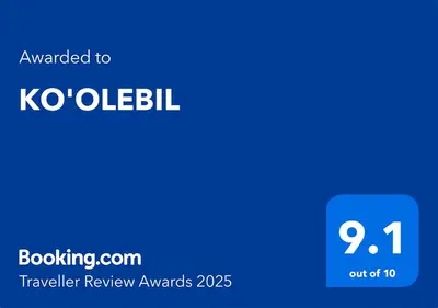 Certificado, premio, señal o documento que está expuesto en KO'OLEBIL