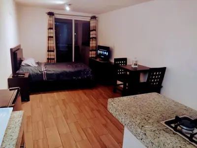 Cama o camas de una habitación en Exelentes departamentos y lofts en el centro de la ciudad de Teziutlán