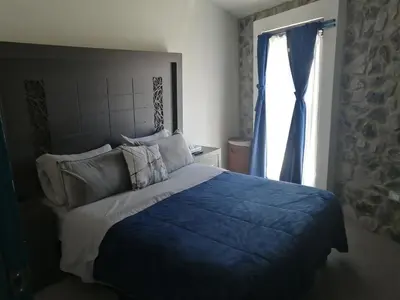 Cama o camas de una habitación en Loft en Centro de Val'Quirico Volterra hotel