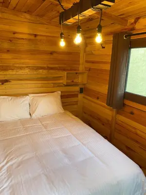 Cama o camas de una habitación en Villa Chica