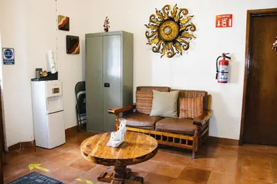 Una cocina o zona de cocina en La Ventana del Tepozteco
