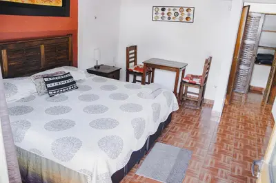 Cama o camas de una habitación en La Ventana del Tepozteco