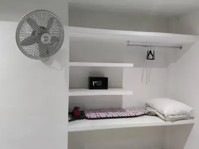 Cama o camas de una habitación en Verde Departamento 33 M2 Nuevo