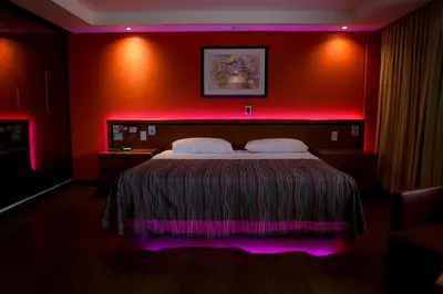 Cama o camas de una habitación en Hotel Montreal