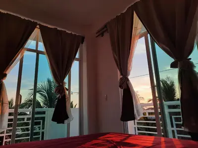 Un balcón o terraza de Cataviento Hotel
