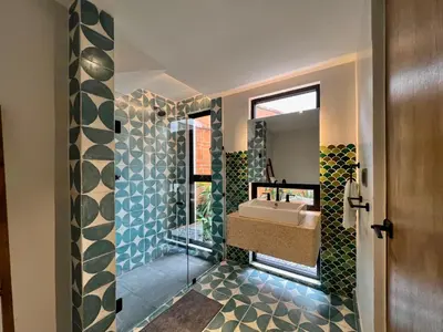 Un baño de Estacion Alameda Downtown