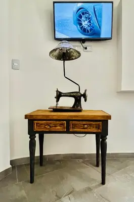 Una televisión o centro de entretenimiento en Loft Milán Valquirico