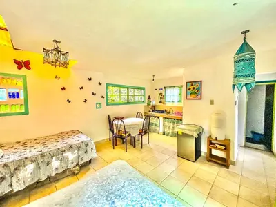 Cama o camas de una habitación en Casa Ecológica