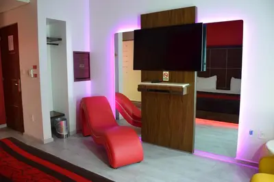 Una cocina o zona de cocina en Plutarco Suites