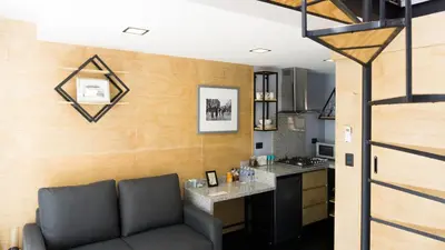 Una cocina o zona de cocina en Casa Samadhi