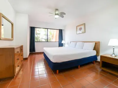 Cama o camas de una habitación en Hotel La Rinconada Santa Fe