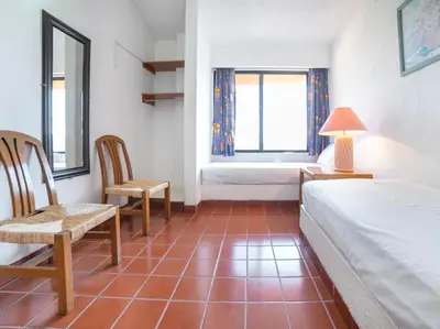 Cama o camas de una habitación en Hotel La Rinconada Santa Fe