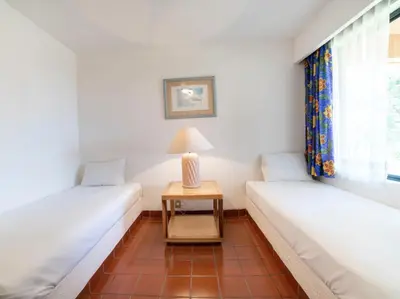Cama o camas de una habitación en Hotel La Rinconada Santa Fe