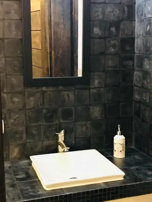 Un baño de Villa Bamboo