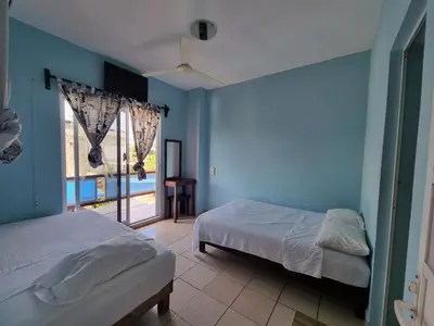 Cama o camas de una habitación en Casa La Paz 3